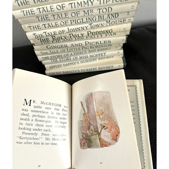 Beatrix Potter Peter Rabbit's LOT  23 Books Vintage Original Authorized Edition - Picture 8 of 16
